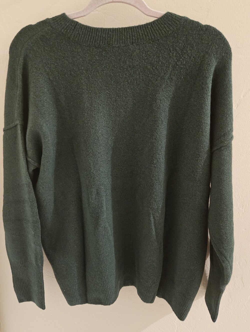 Vince Camuto Knit Sweater Believe Women's Green Holiday Christmas Size Large - Picture 2 of 10